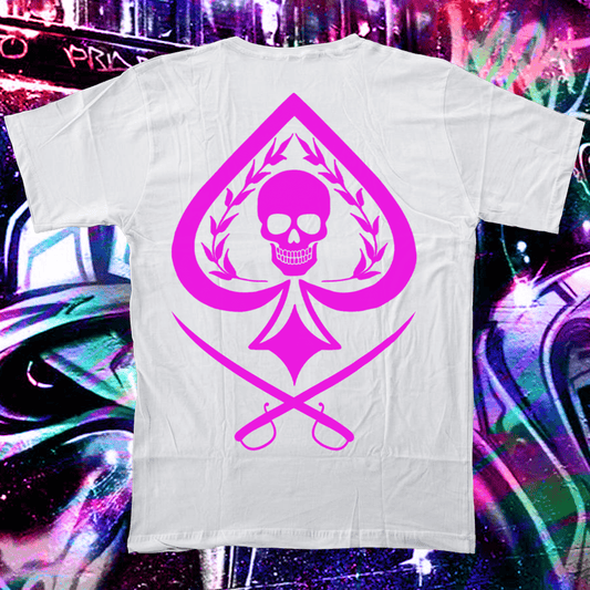 ACE OF DEATH WHITE T-SHIRT