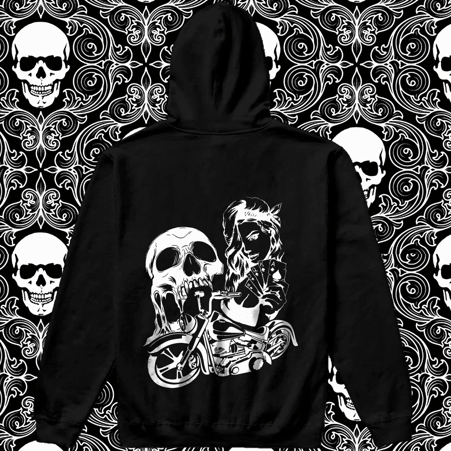 FREEDOM FIGHTER BLACK HOODIE