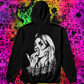 GHETTO QUEEN BLACK HOODIE