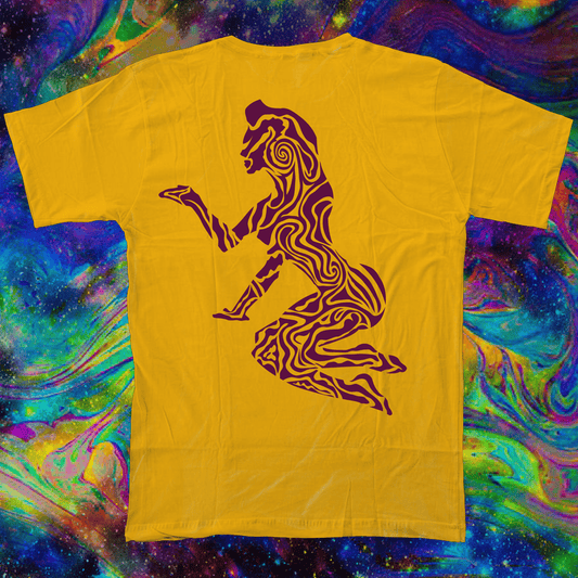 GROOVY LADY YELLOW T-SHIRT