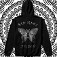 MAD BUTTERFLY BLACK HOODIE