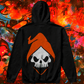 ORANGE MAD MONSTER BLACK HOODIE