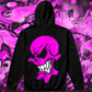 PINK MAD MONSTER BLACK HOODIE